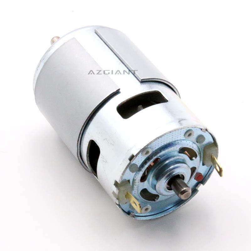 775 motor Round shaft micro DC 12V high torque motor with bearing electric tool motor Lock Actuator Motor