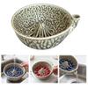 J1UL1N Berry For Cleaning Bowl Ceramic Rinse Bowl 360 Degree Rotating Swirling For Berries Vegetables