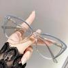 New Pochromic Myopia Glasses Anti-blue Light Cat Eye Sunglasses for Women Color Changing UV Protection Goggle Shades
