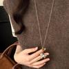 New Irregular Y-Shaped Lamb Sheep Long Necklace For Women Charm Party Accessories Fashion Pendant Necklace Jewelry Gifts