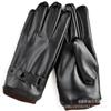 Leather gloves men's winter warm outdoor riding fleece thickened cold-proof women's touch screen cycling motorcycle gloves