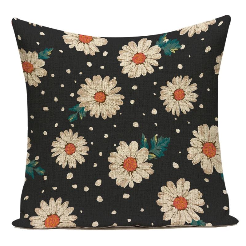 Polyester Boho Geometric Mandala Flowers Decorative Pillows Sofa Home Bedroom Cushion Cover Pillowcase