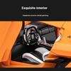 1/22 Koenigsegg JESKO Sports Car Model Car Model Toy Metal Die Casting, with Music and Pullback Function Model Collection Racing Gift Boy
