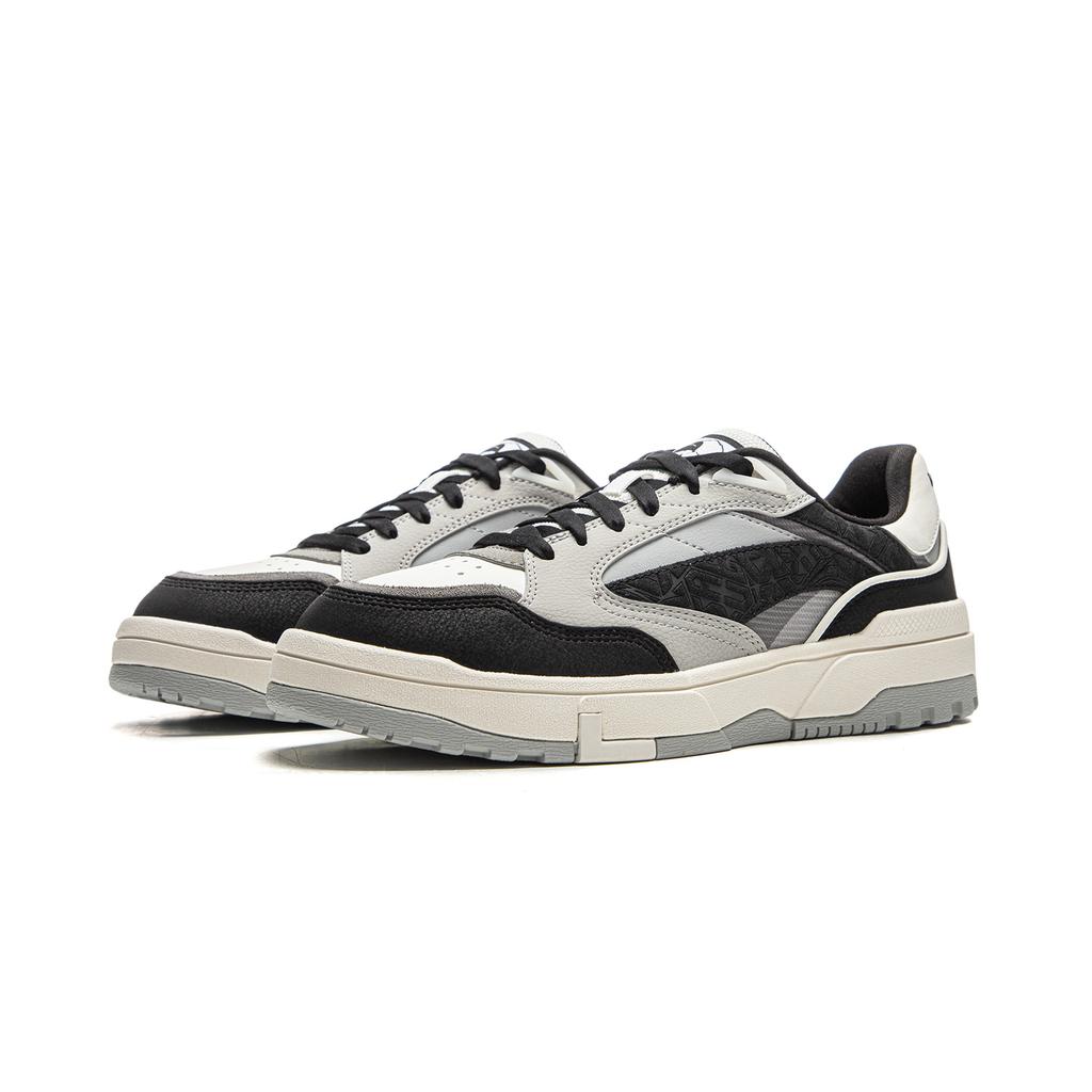Li Ning Weiwulow Jednoduché Všestranné Teplé Odolné Nízke Skateboardové Topánky Pánske Tenisky AGCV263-3