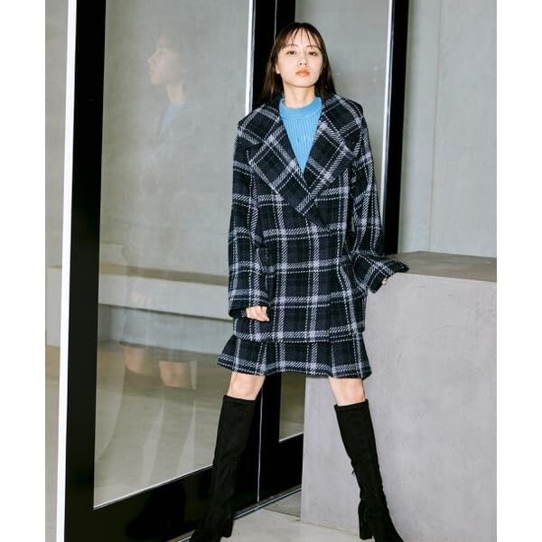 Jill by Jill Stuart Wool Calze Outerwear, Web-Exclusive Colors: Dusty Pink and Creamy White