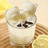 Silicone Material 3D Bear Shaped Ice Mold For Whiskey Cocktail Cooler Making Diy Bar Kitchen Tool Supplies