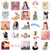 50 wodoodpornych naklejek dekoracyjnych Melanie Martinez - Gwiazda Europejska i Amerykańska