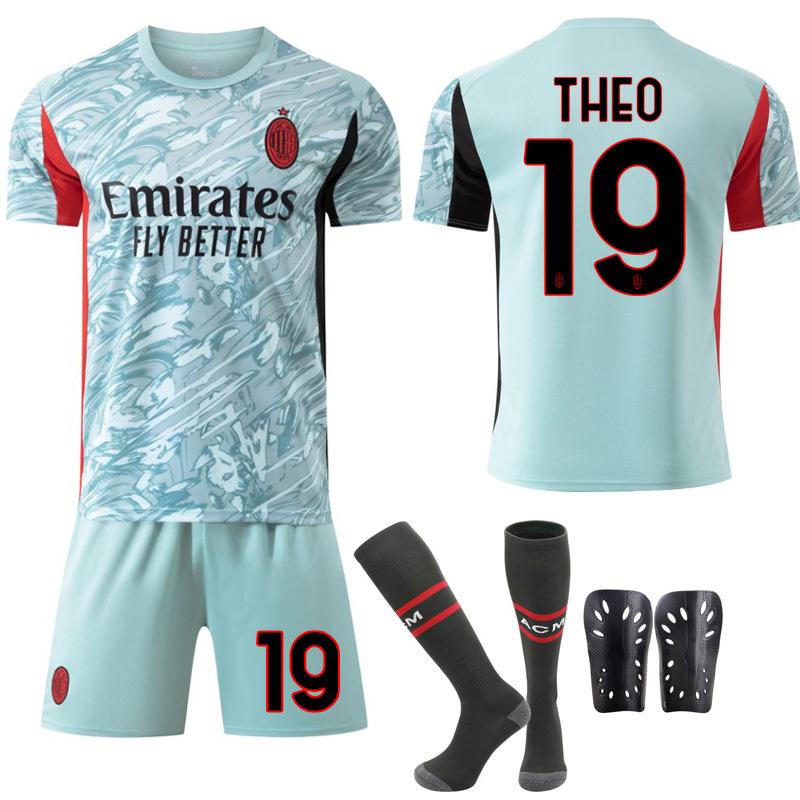 2526 Away Club No. 10 Leo Felix Jersey Sports Children's AC Milan Away Football Jersey