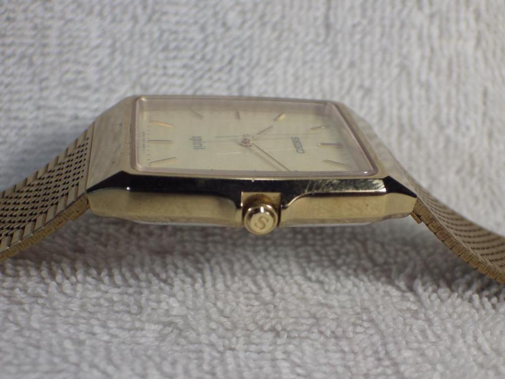 [USED] SEIKO Spirit 5E31-5A60 Men's Watch Battery Replaced, Working