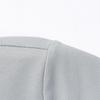 JOW Men's Light Luxury Zip Collar Cotton-Linen Blend Polo Shirt with Silk