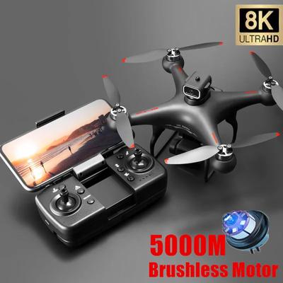 Neue S116 Mini Drohne Professionelle 8K HD Dual Kamera WIFI FPV Optischer Fluss Positionierung Hindernis Vermeidung Bürstenlosen Motor Hubschrauber RC Quadcopter