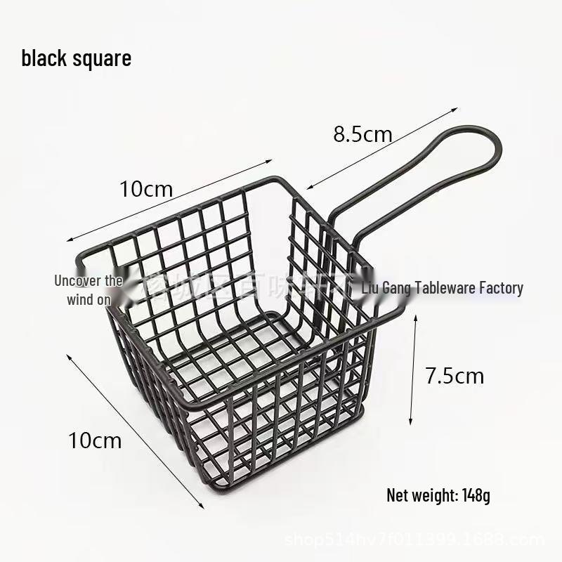 Creative Snack Basket: French Fries, Chicken Wings, Fried Chicken, Bread, and Bar Snack Holder