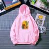 Women's Fleece Hoodie Hooded Top for Autumn and Winter Ladies Pattern Print Long Sleeve Pullover Sweatshirt