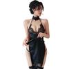Sexy lingerie sexy temptation high split bed passion free perspective lace cheongsam woman