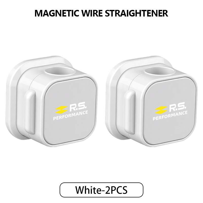 Magnetic Cable Clip Smooth Adjustable Cord Holder Wire Keeper For Renault Symbol Clio 3 4 Sparco Dacia RS Megan Scenic EspaceT