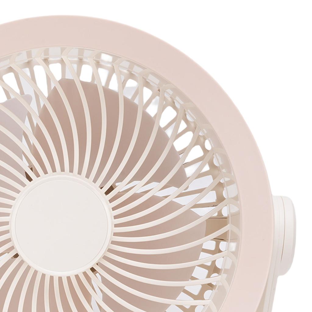 Air Circulator Fan Desk Fan Rechargeable USB Fan 4000mAh Battery Operated Quiet Strong Wind Lightweight for Bedroom Home Office