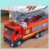 Camion de Pompier Jouet avec Jet d'Eau et Propulsion à Inertie pour Jeu Éducatif d'Enfants