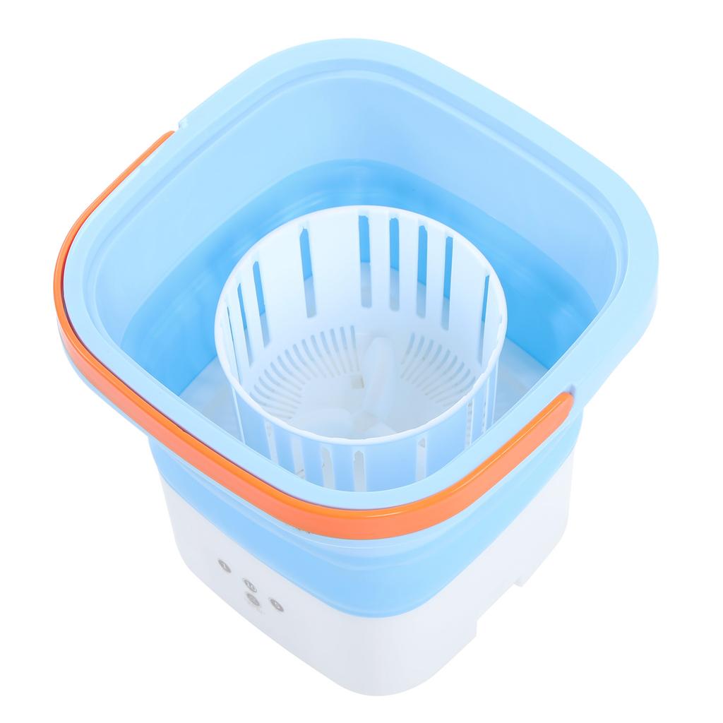 Portable Foldable Washing Machine Large Capacity Low Noise   Small Washer for Home