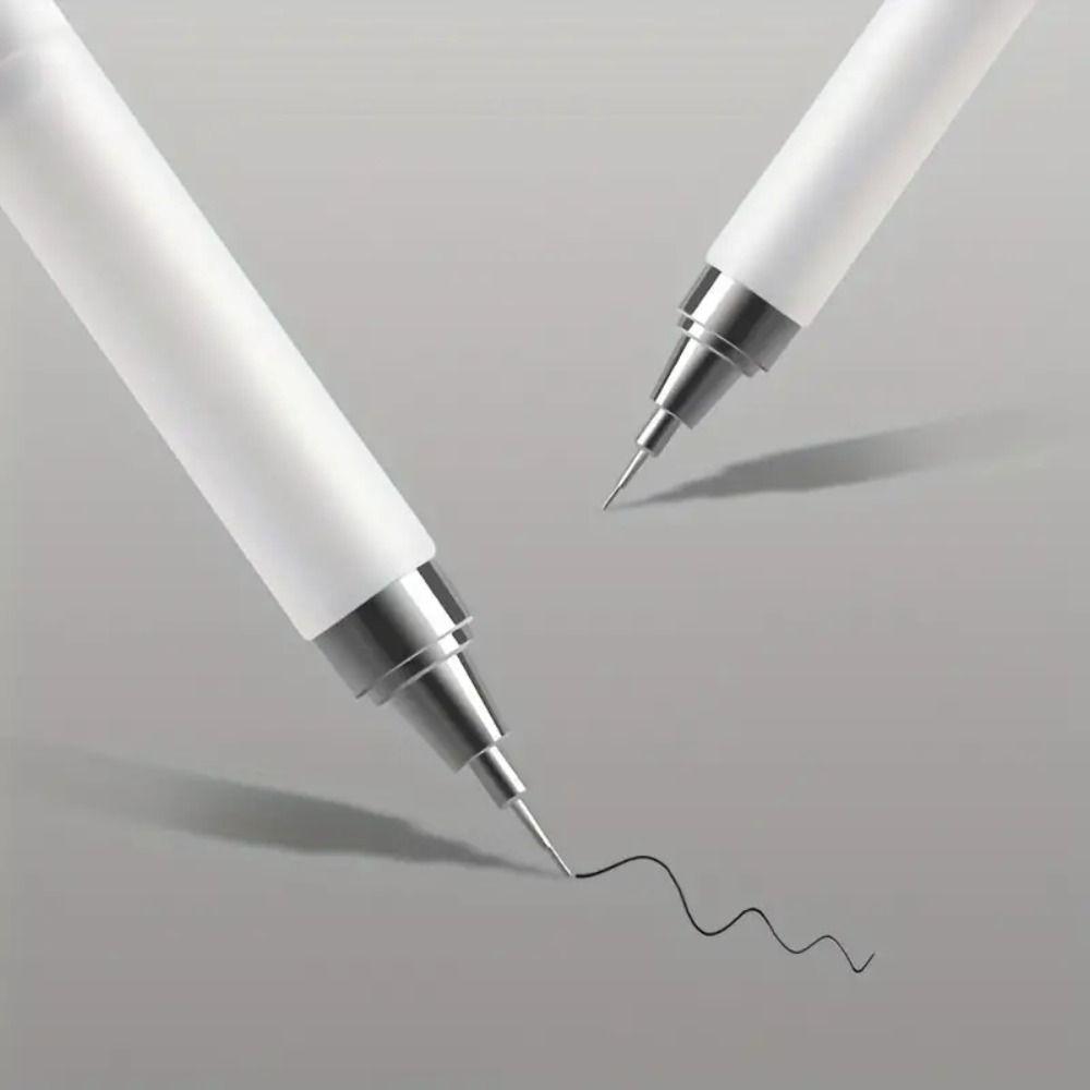 Plastic Automatic Pencils Students Stationery 0.7mm Eraser Pencils Gift Box