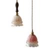 French Modern Glass Pendant Lamp for Bar, Hallway, or Bedroom