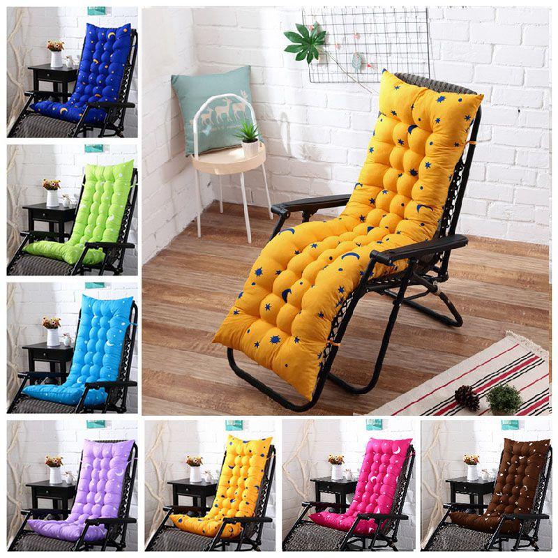 Thick Padded Patio Lounger Back Cushion For Garden Rocking Chairs And Benches
