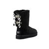 (WMNS) UGG Bailey Bow Stripe Women's 1090941-BLK
