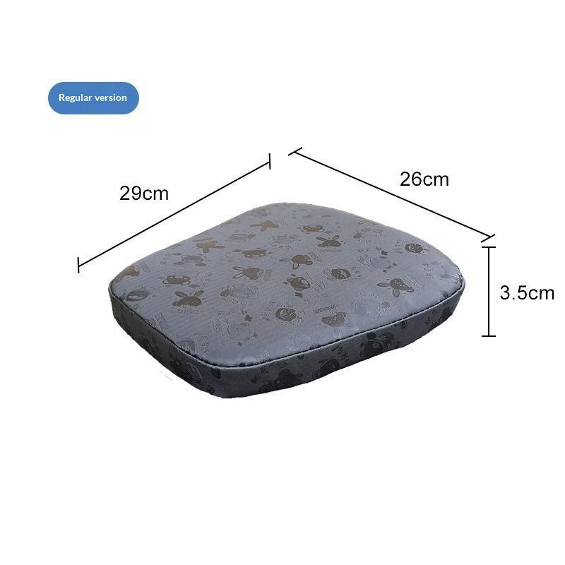 Waterproof Electric Vehicle Seat Cushion Heightened Shock Absorption Motorcycle Seat Cushion Sun Protection Riding Comfort