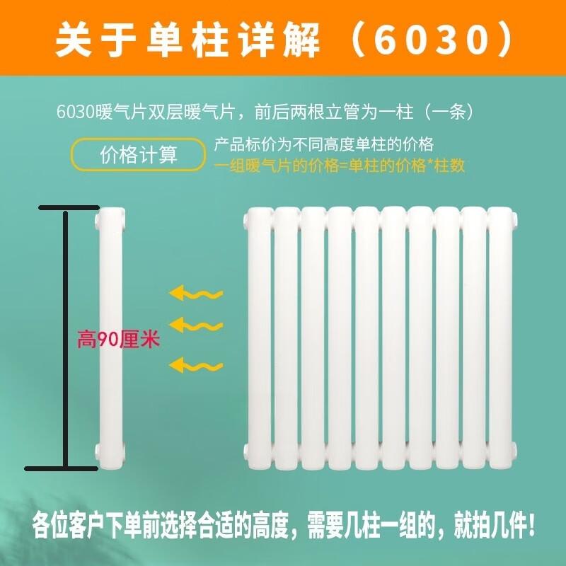 Taylor 6030 Thickened Steel Vertical Heating Radiator