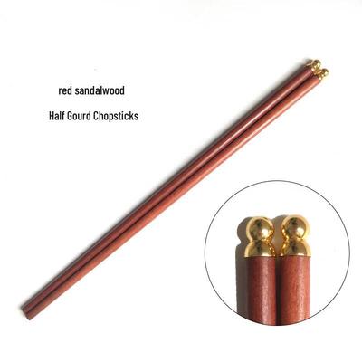 Wutuo Chinese Dragon Ball Red Sandalwood & Chicken Wing Wood Chopsticks