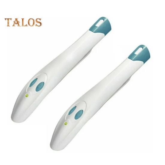 Elektronisk bettklådstillande enhet Batteridriven Bärbar Barn Vuxna Värmepuls Klådstillande Bettbehandling Värmeterapi Klådstillande Penna