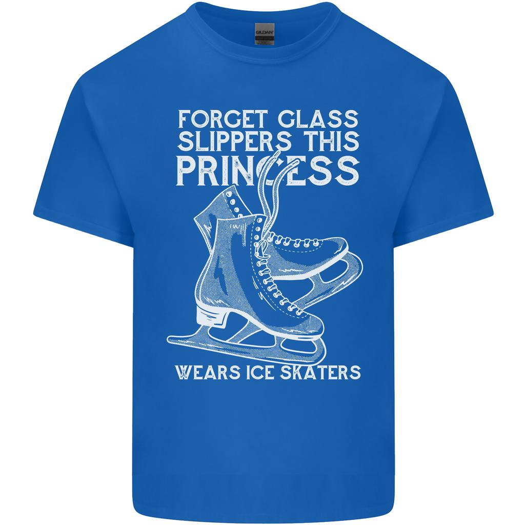 Funny This Princess Wears Ice Skates Skater Unisexs Light Cotton TShirt