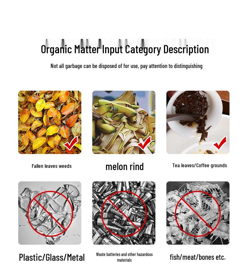 Large Capacity Outdoor Compost Bin for Yard Waste and Lawn Clippings