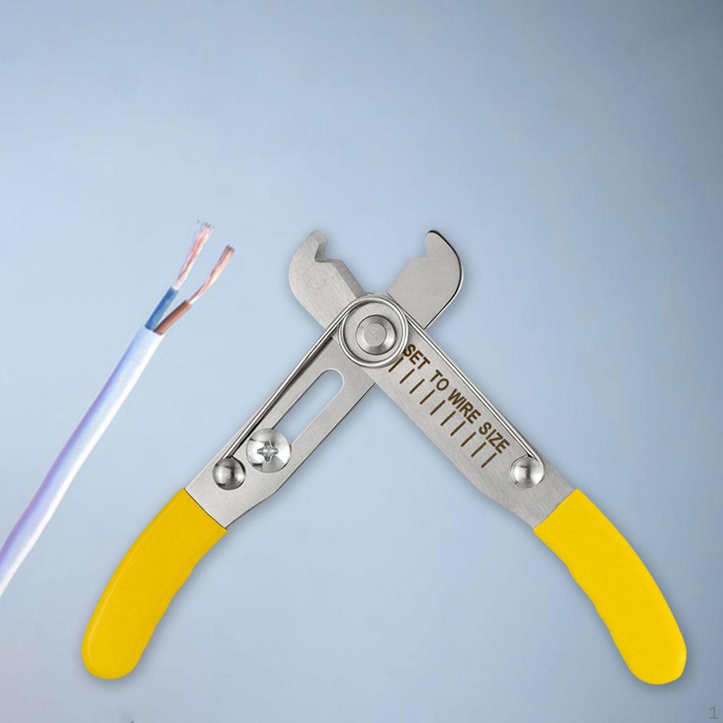 Electric Wire Stripper Pilers Easy To Grip Portable Multipurpose Universal Electrical Cable
