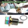 M14×1.5 Magnetic Car Engine Oil Drain Plug Screws Nut Bolt Sump Nut Accessories