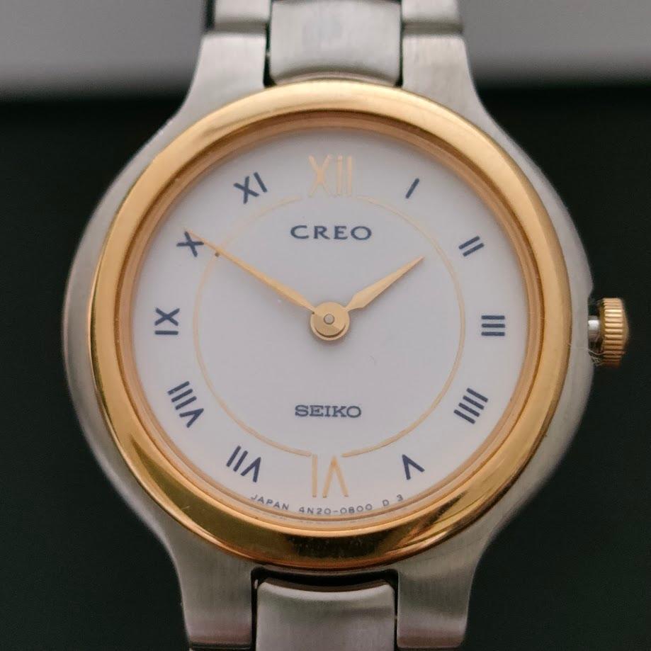 [USED] Working SEIKO CREO Antimagnetic QZ