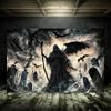 Grim Reaper Horror Halloween Party Decoration Background Spooky Graveyard Cemetery Backdrop Cosplay Photo Booth Studio Banner