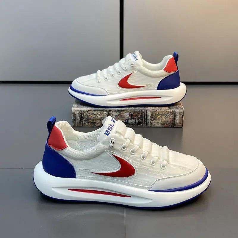 Fashion 2024 Casual Shoes for Men Luxury Mens Sneakers Outdoor Lightweight Wear-resistant Running Platform Shoes Unisex Tenis Masculino
