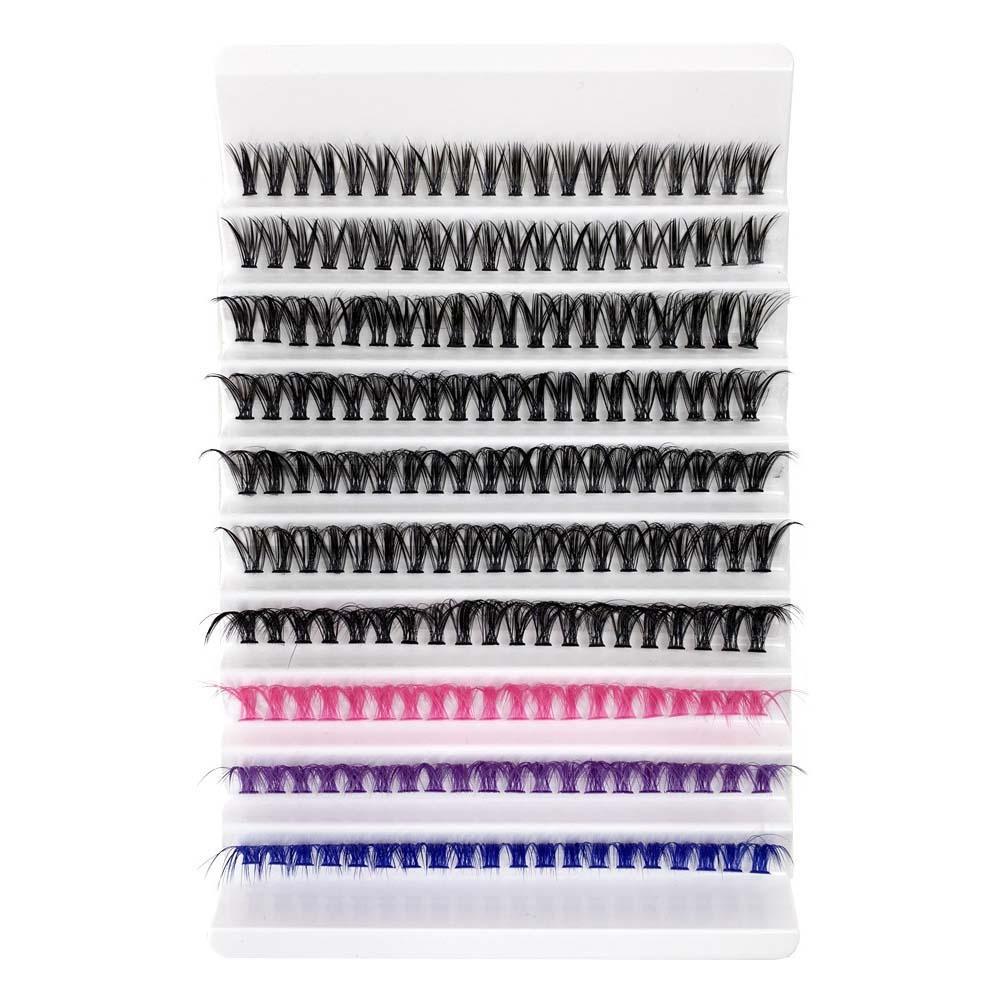 

Наращивание ресниц Цветные отдельные ресницы Сегментированные ресницы Пучки Наращивание ресниц HN-07