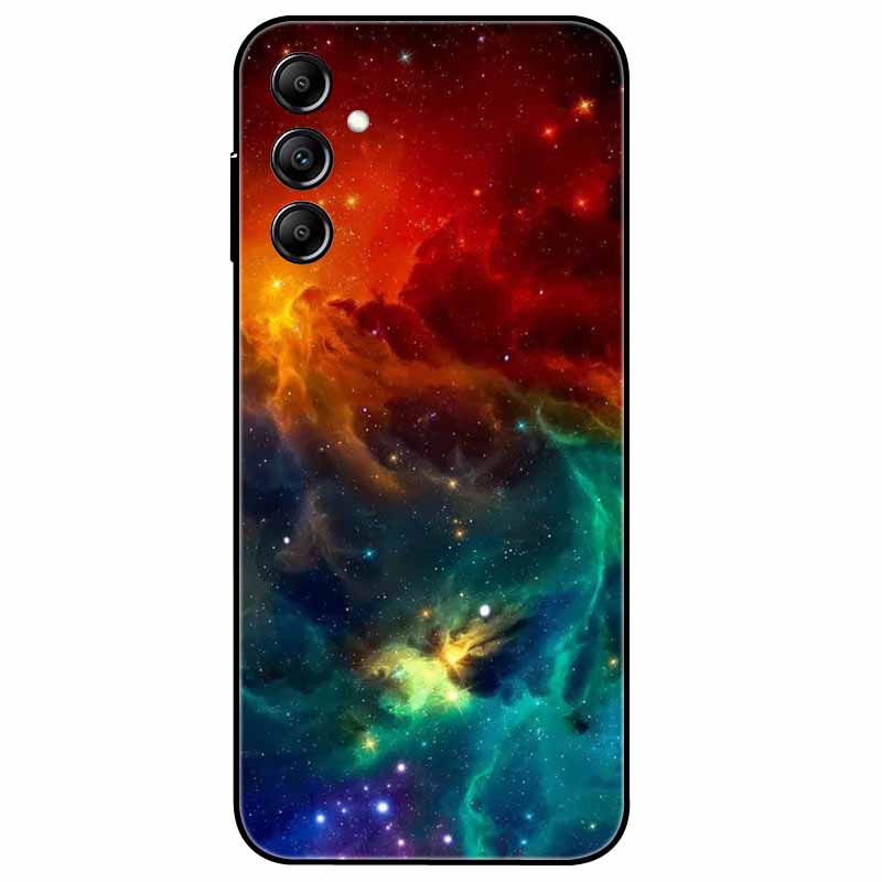 Silicone Phone Case For Samsung Galaxy A54 5G A34 A14 A24 Cover TPU Protective Soft Cat Para Funda for SAMSUNG A54 A 54 Fashion