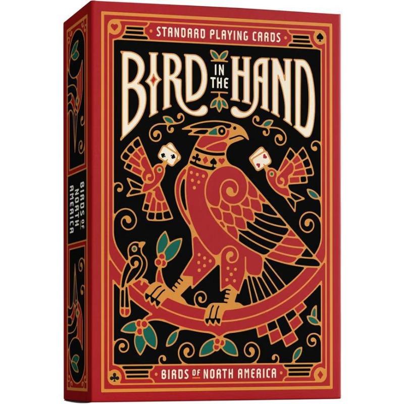 

Bird in The Hand Themed Playing Cards - 54pcs Cards Art Deck Unique Bird Illustrations Playing Cards for Collectors белый