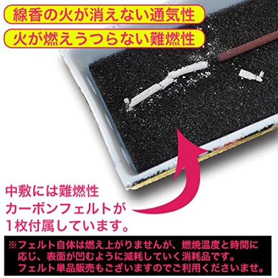 "Yui Hana" Horizontal Cylindrical Incense Burner, Ceramic, Wisteria (j1273-1-3)