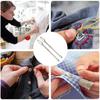 Threader Tool 2pcs Metal Hoodie String Puller Threading Tool Easy Drawstring Threader Replacement Set Sewing Accessories