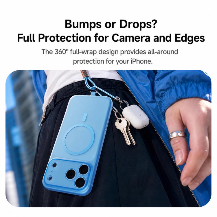 MOMAX SOMA Slim Series Ultra-Thin Skin-Friendly Magnetic Phone Case