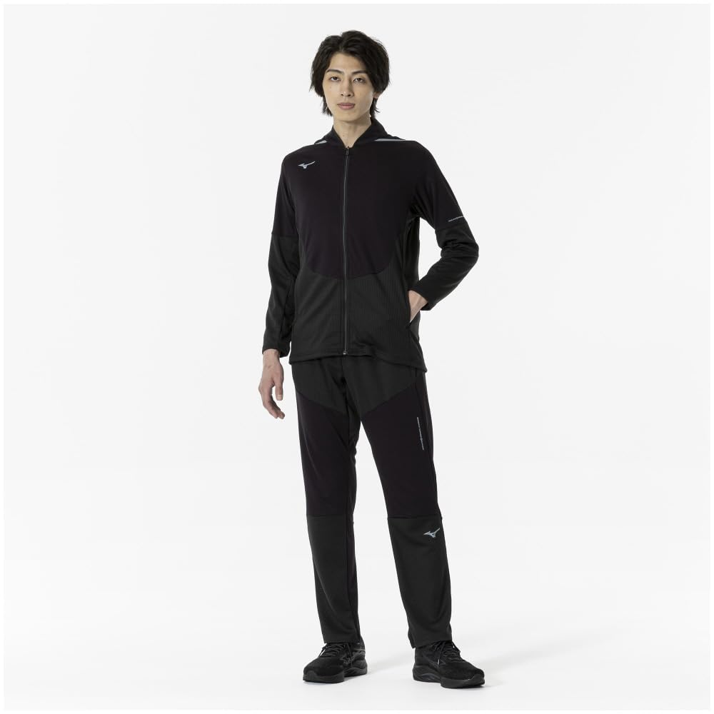 Mizuno Thermal Charge Training Muscle Size L Jacket, Recovery, 32MCA530, Men's, Black,