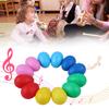 10Pcs Egg Shakers Musical Instruments Percussion Egg for Kids Puzzle Toys Easter Egg Shaker for Early Education Learning Gifts