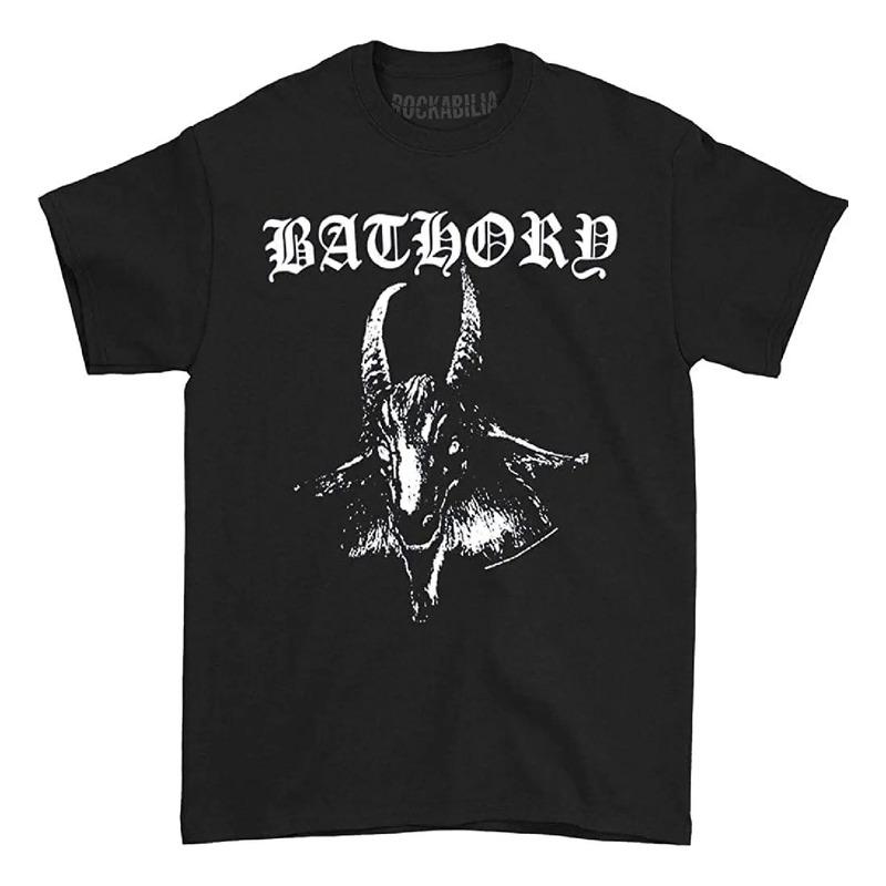 Camiseta Hifi Bathory Goat Para Hombre S
