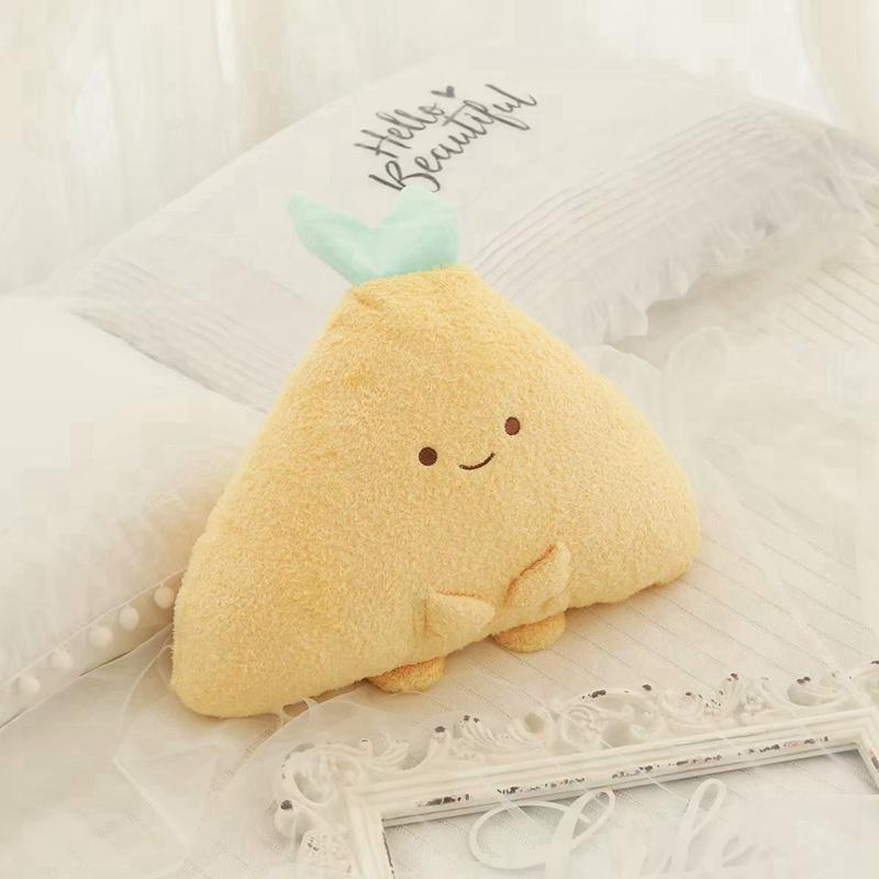 Neuestes Plüschtier Stoffpuppe Niedlicher Cartoon San-X Sumikko Gurashi Anhänger Garnele Verlängerter Körper Tempura Kissen Kissen Weihnachtsgeschenk