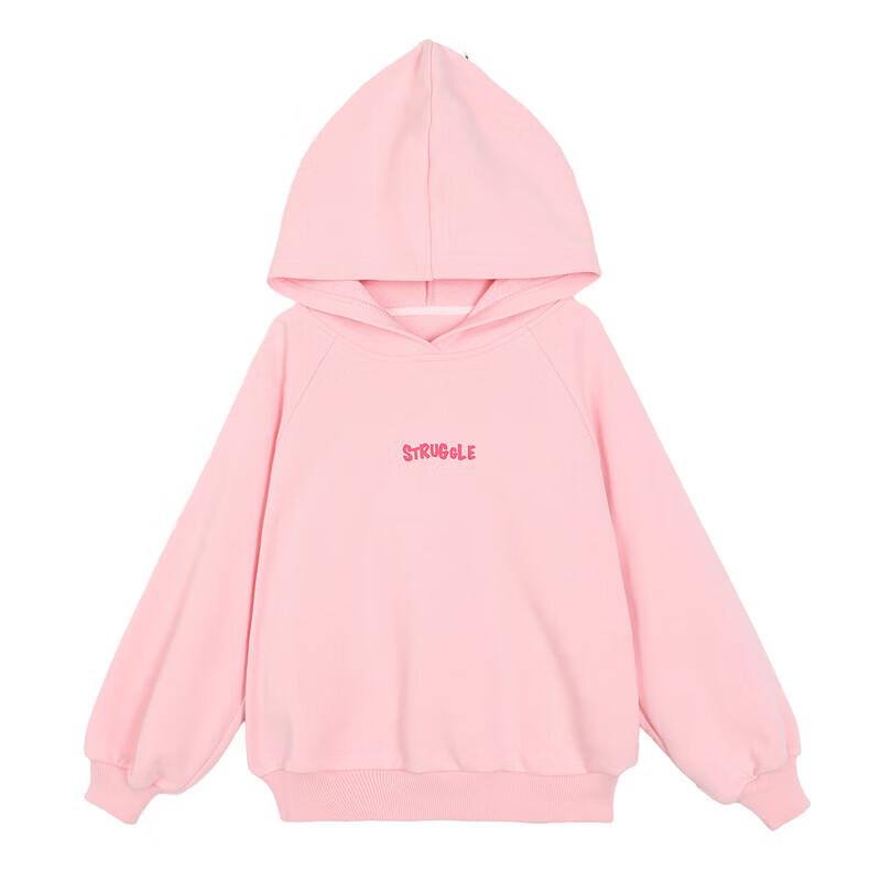 LUSON Mädchen Kapuzenpullover aus reiner Baumwolle