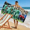 Panathinaikos FC Print Strandtuch, Großes Weiches Schnelltrocknendes Handtuch für Strand Camping Schwimmen