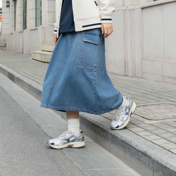 Mizuno Cyclone Speed 2K Pohodlné Odpružené Odolné Prodyšné Neformální Běžecké Boty Unisex Tenisky Fantasy-Silver D1GH222913